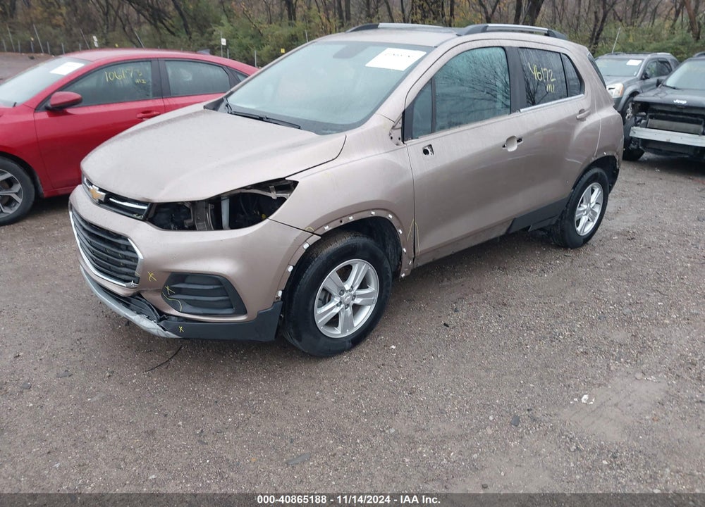 2019 CHEVROLET TRAX LT VIN: 3GNCJPSB3KL108580