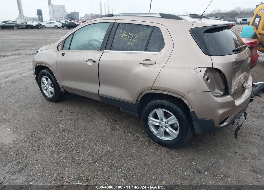 2019 CHEVROLET TRAX LT VIN: 3GNCJPSB3KL108580