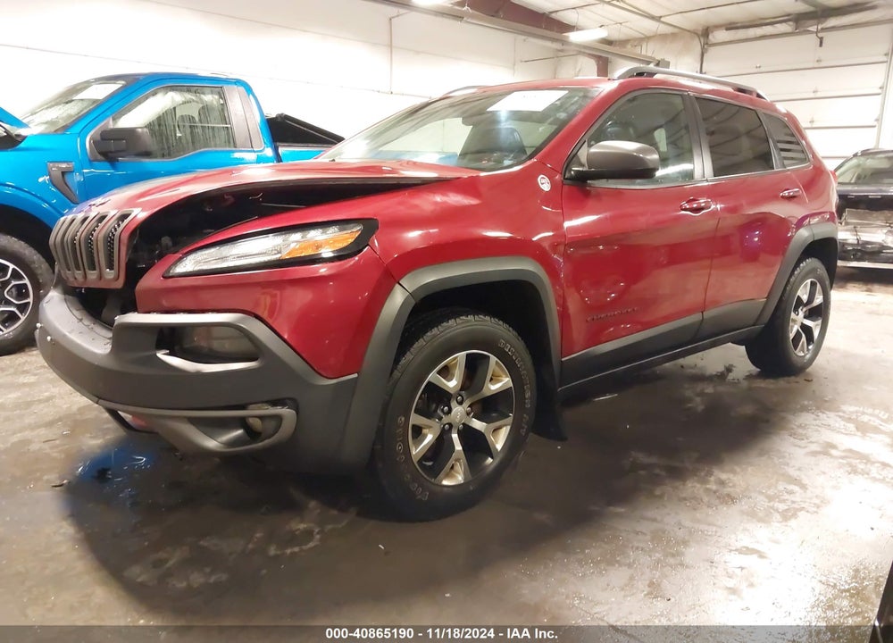 2017 JEEP CHEROKEE TRAILHAWK 4X4 VIN: 1C4PJMBB1HW617997