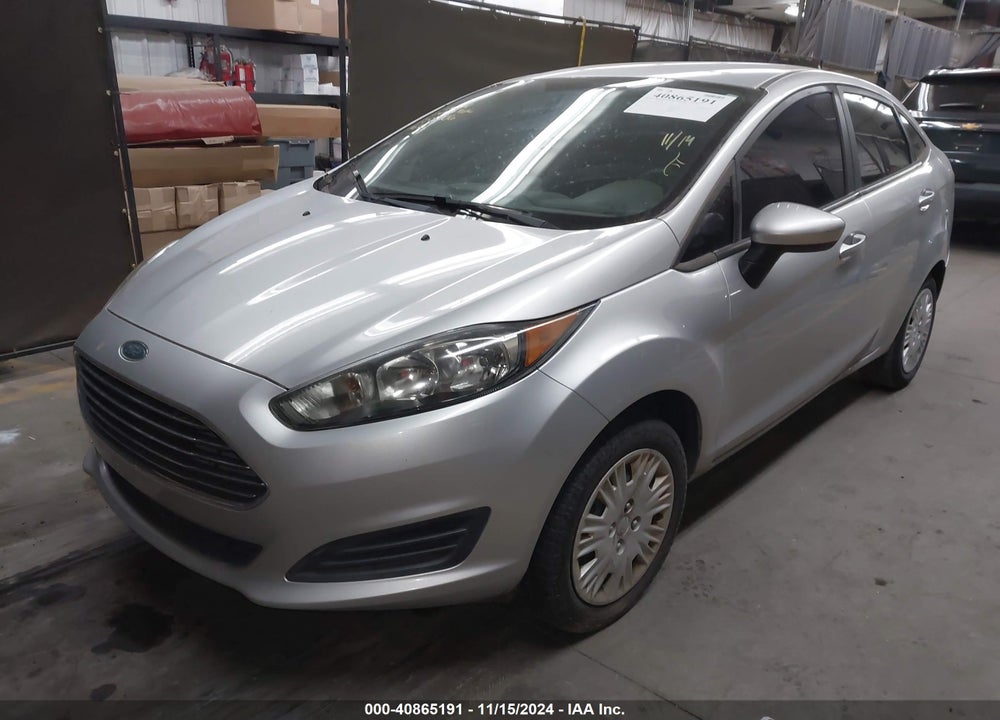 2017 FORD FIESTA S VIN: 3FADP4AJ4HM158206