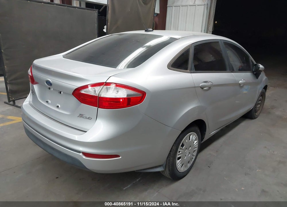 2017 FORD FIESTA S VIN: 3FADP4AJ4HM158206