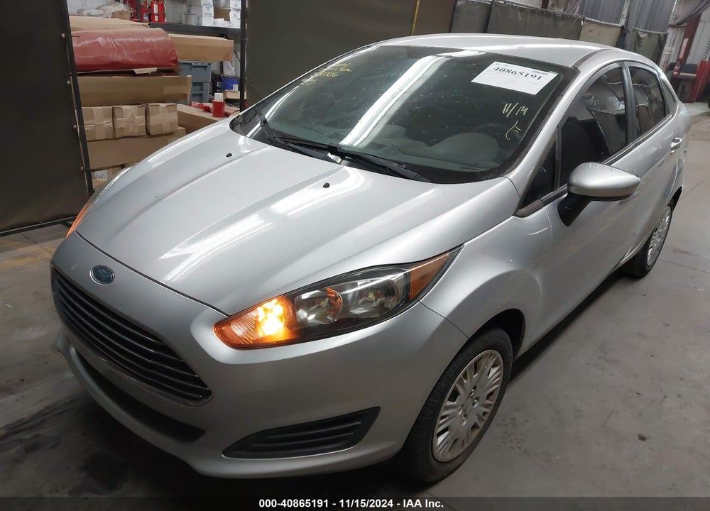 2017 FORD FIESTA S VIN: 3FADP4AJ4HM158206