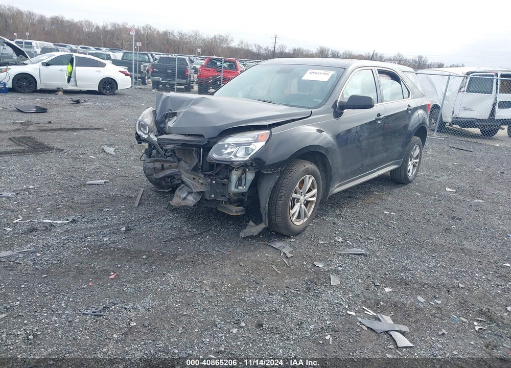 2017 CHEVROLET EQUINOX LS VIN: 2GNFLEEK2H6140134