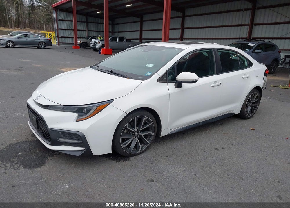 2020 TOYOTA COROLLA VIN: 5YFP4RCE1LP001523