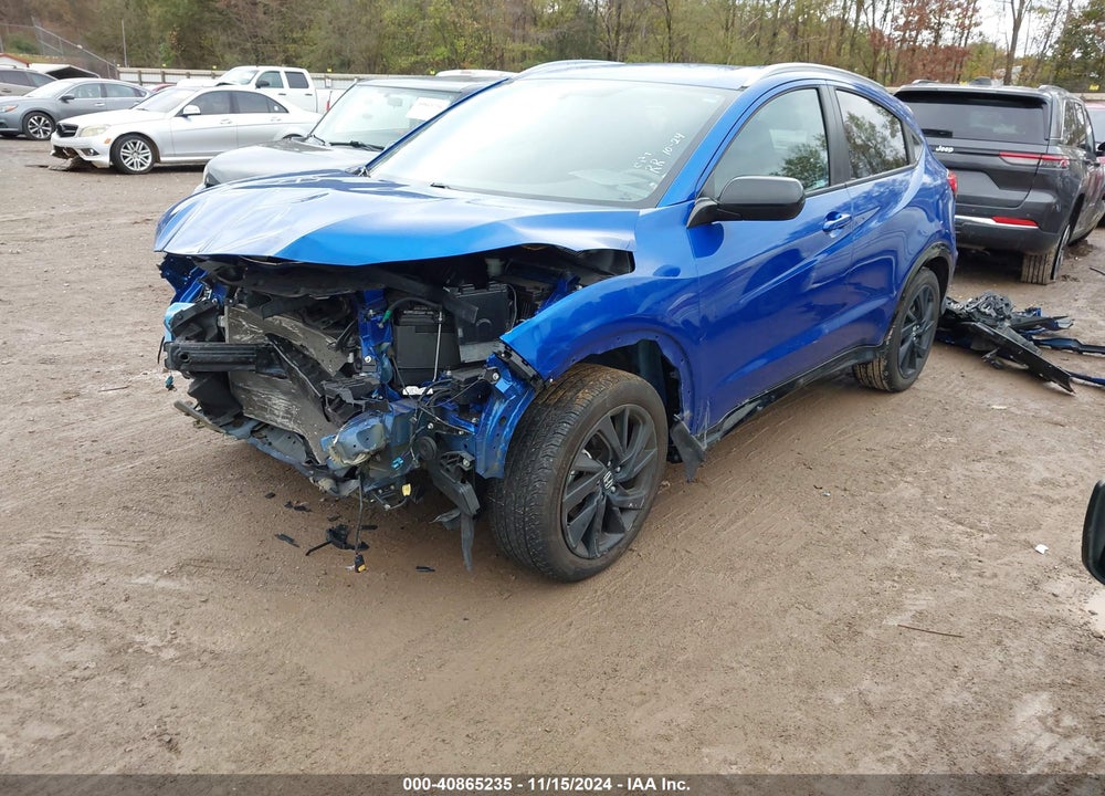 2022 HONDA HR-V AWD SPORT VIN: 3CZRU6H12NM747416