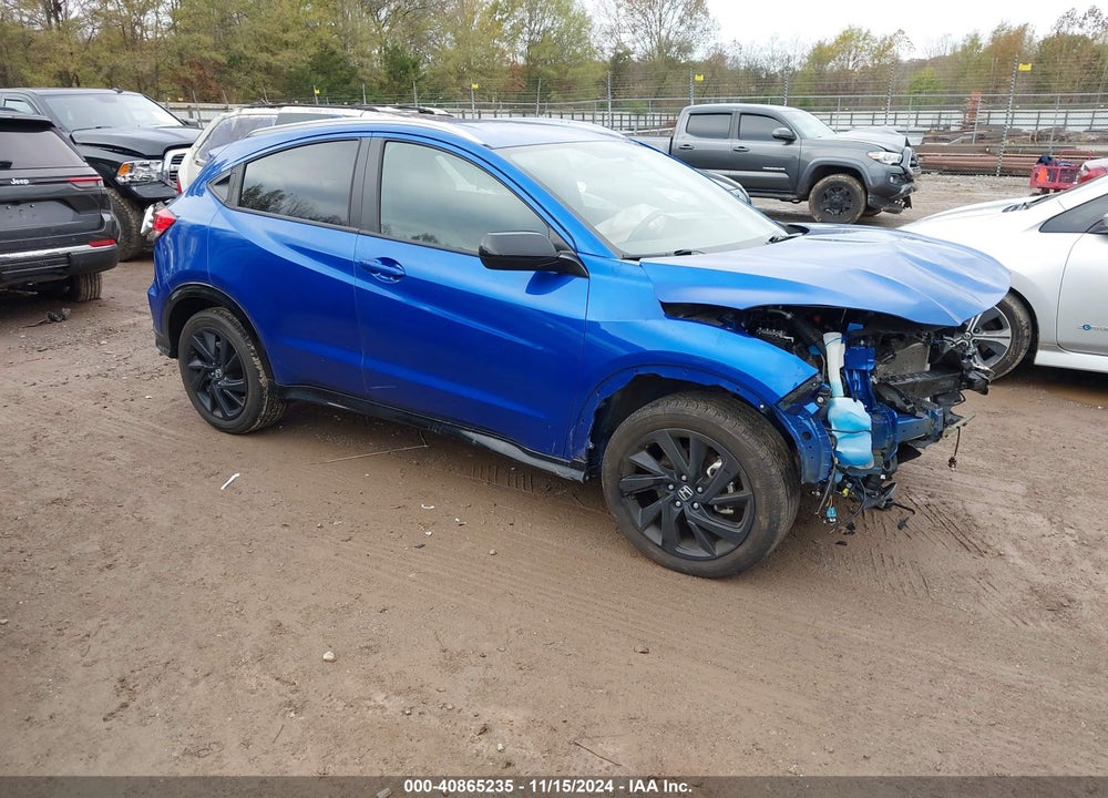 2022 HONDA HR-V AWD SPORT VIN: 3CZRU6H12NM747416