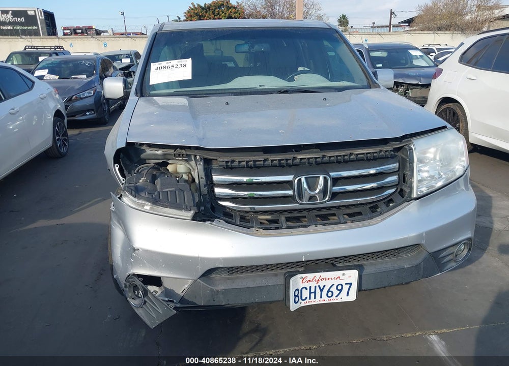 2015 HONDA PILOT EX-L VIN: 5FNYF3H55FB021388