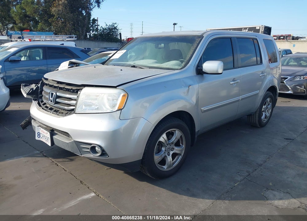 2015 HONDA PILOT EX-L VIN: 5FNYF3H55FB021388