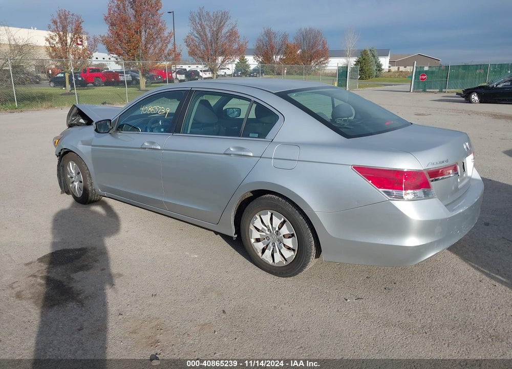 2012 HONDA ACCORD 2.4 LX VIN: 1HGCP2F39CA244266