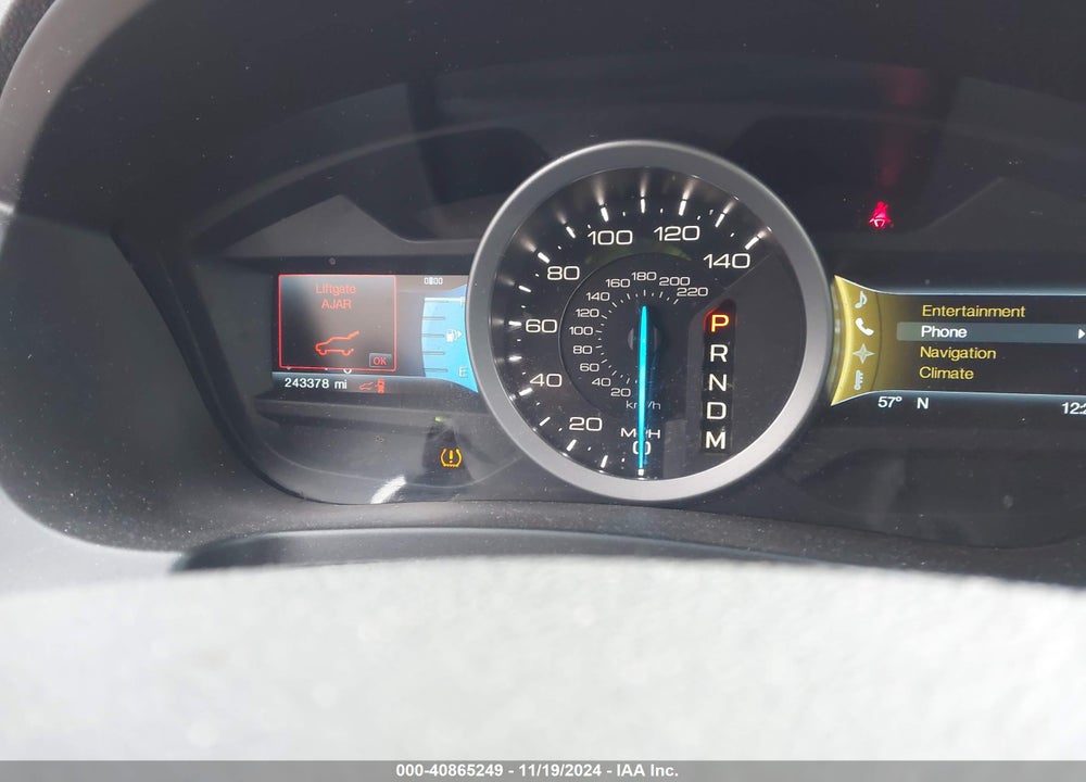 2012 FORD EXPLORER LIMITED VIN: 1FMHK8F89CGA74064