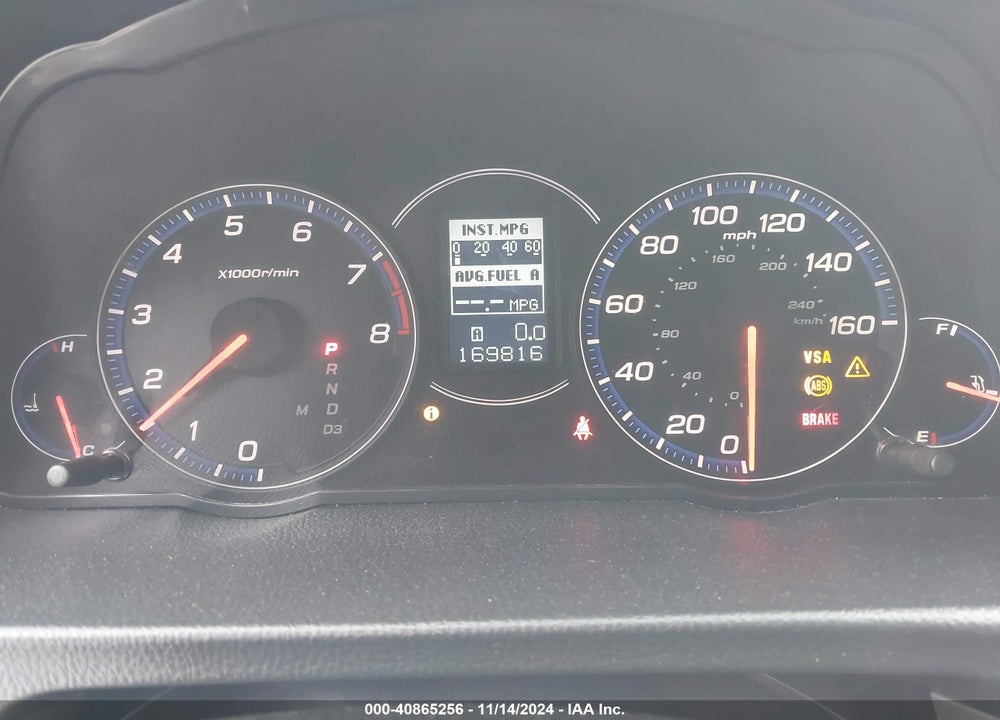 2006 ACURA TSX VIN: JH4CL96916C016275