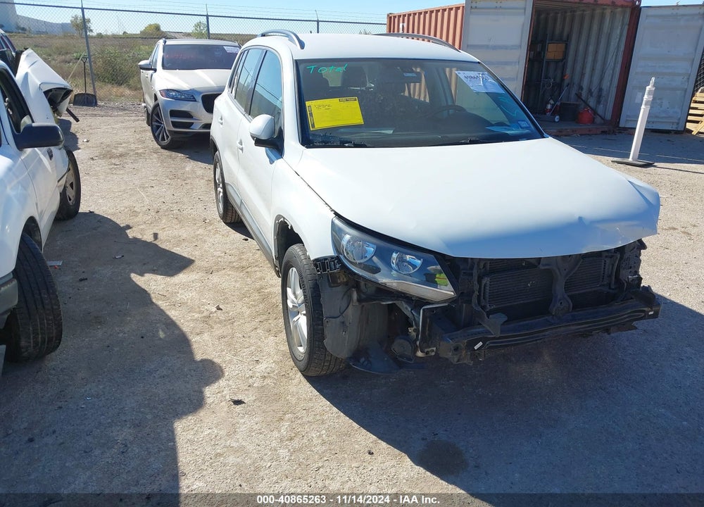 2016 VOLKSWAGEN TIGUAN S VIN: WVGAV7AX4GW602848