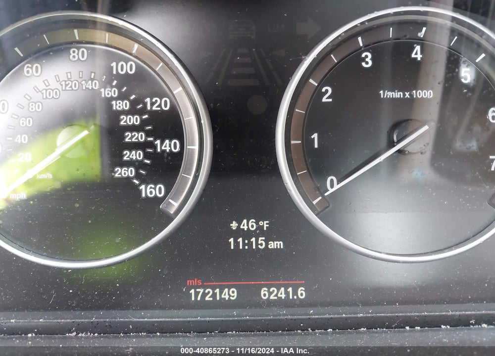 2013 BMW 535I XDRIVE VIN: WBAFU7C56DDU75212