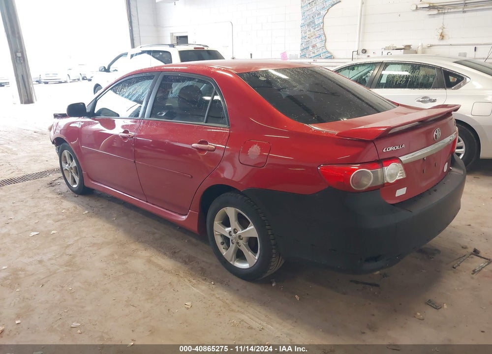 2011 TOYOTA COROLLA S VIN: 2T1BU4EE1BC627436