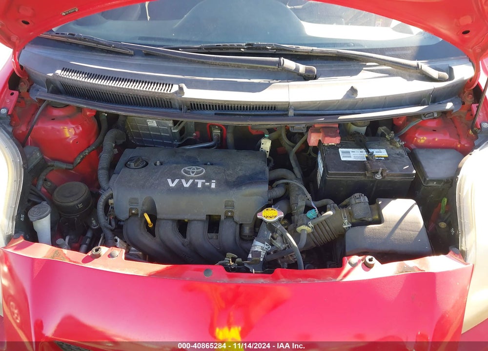 2010 TOYOTA YARIS VIN: JTDKT4K32A5313635