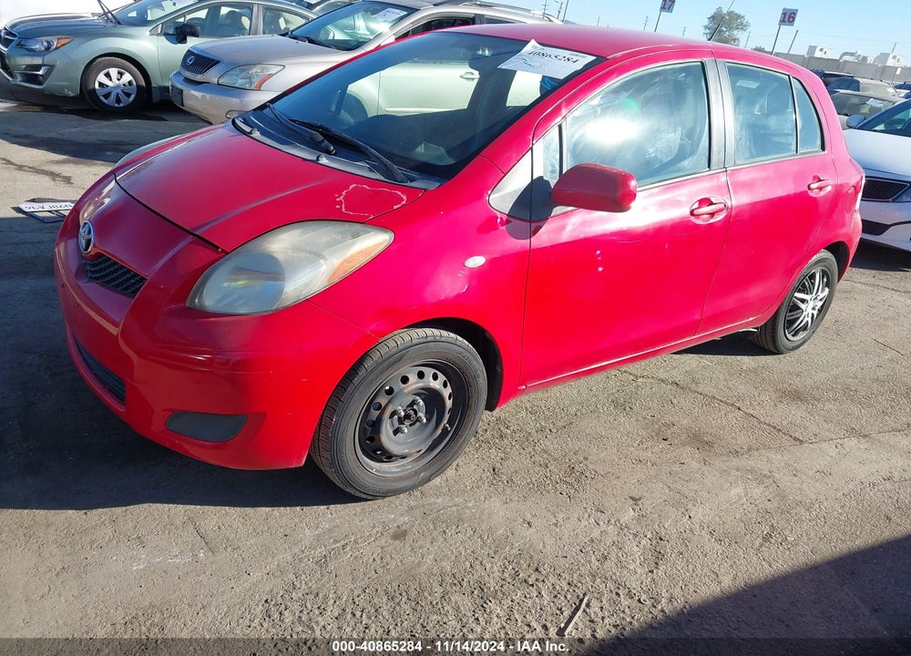 2010 TOYOTA YARIS VIN: JTDKT4K32A5313635