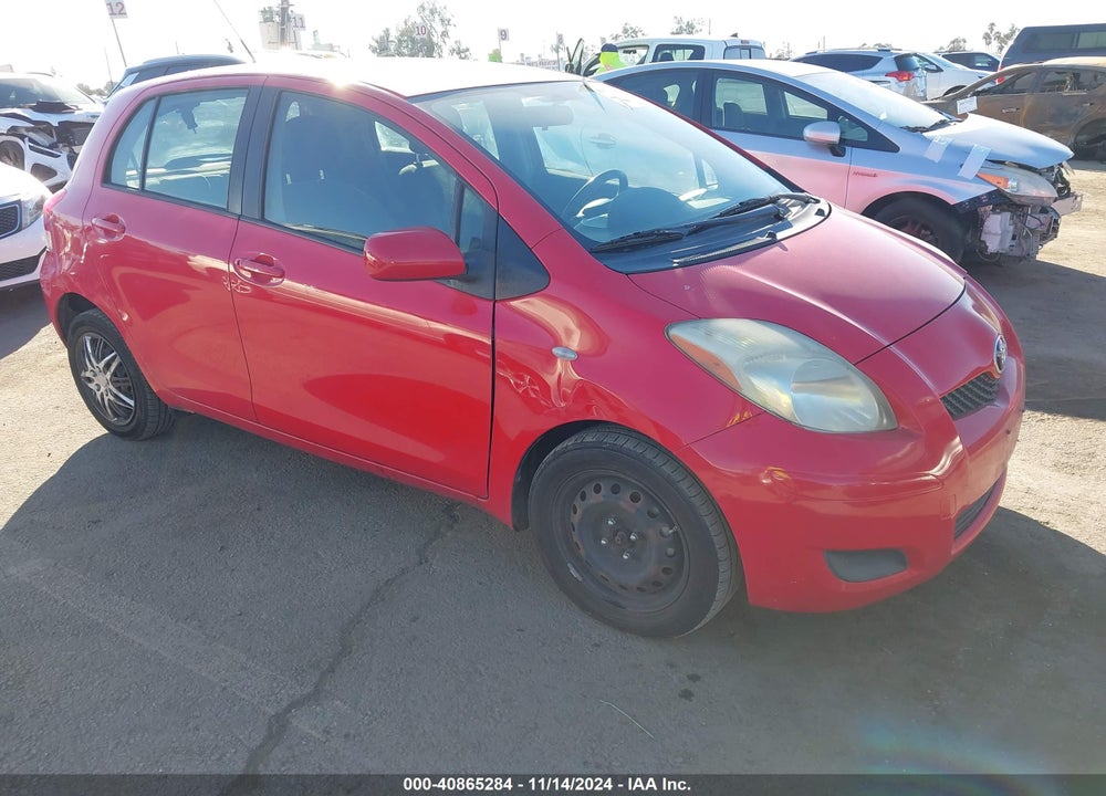 2010 TOYOTA YARIS VIN: JTDKT4K32A5313635