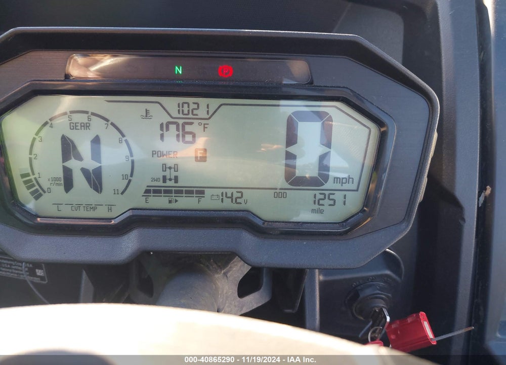 2021 KAWASAKI KRF 1000 C VIN: JKARFCC11MB500636