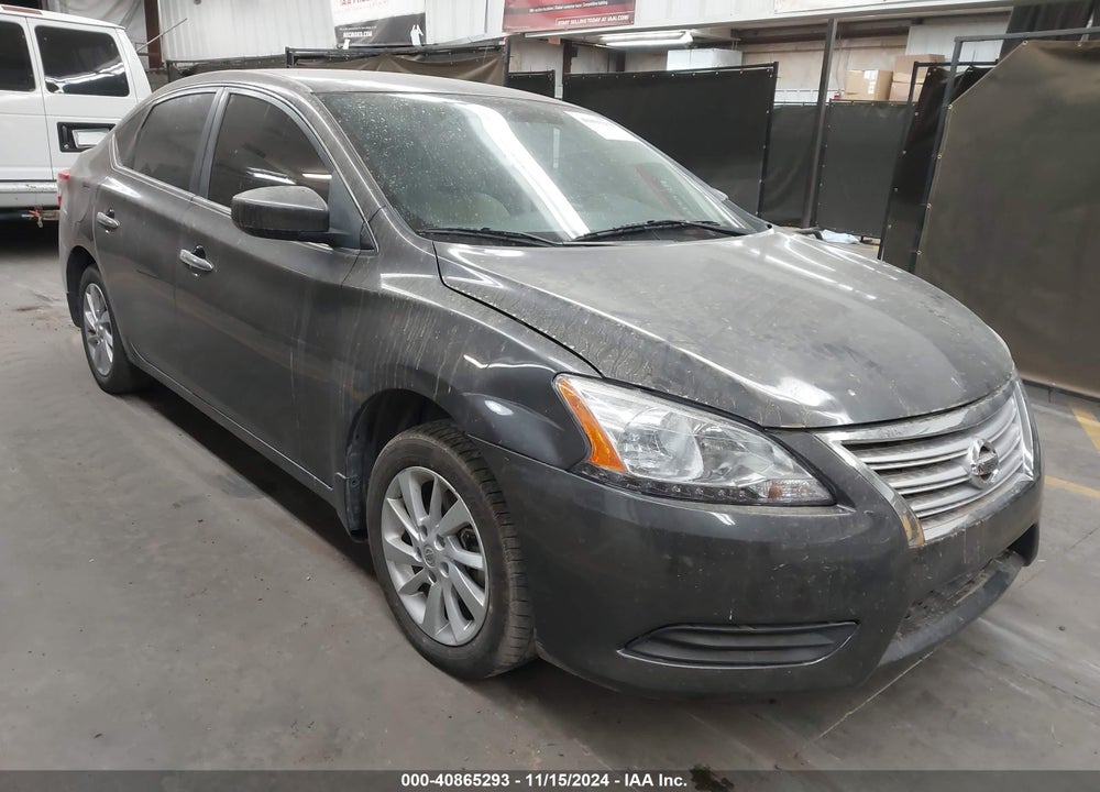 2014 NISSAN SENTRA SV VIN: 3N1AB7AP9EY309291