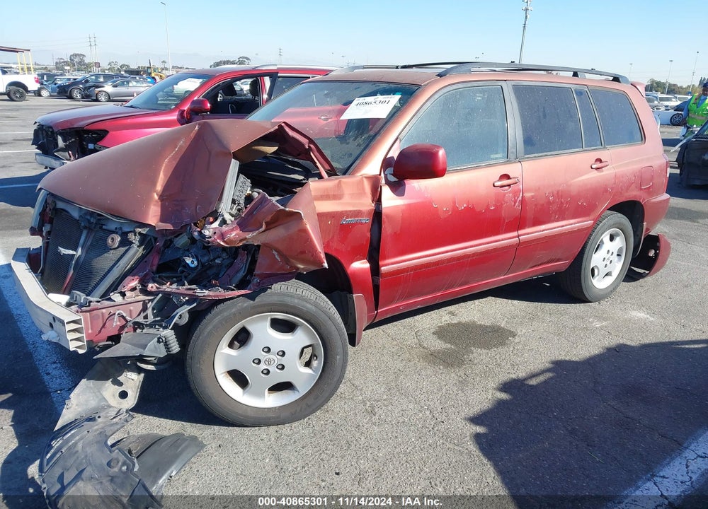 2004 TOYOTA HIGHLANDER LIMITED V6 VIN: JTEDP21A540009942