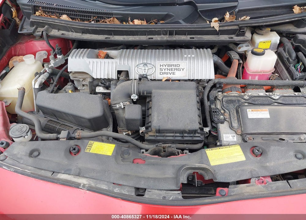 2013 TOYOTA PRIUS TWO VIN: JTDKN3DUXD5578396