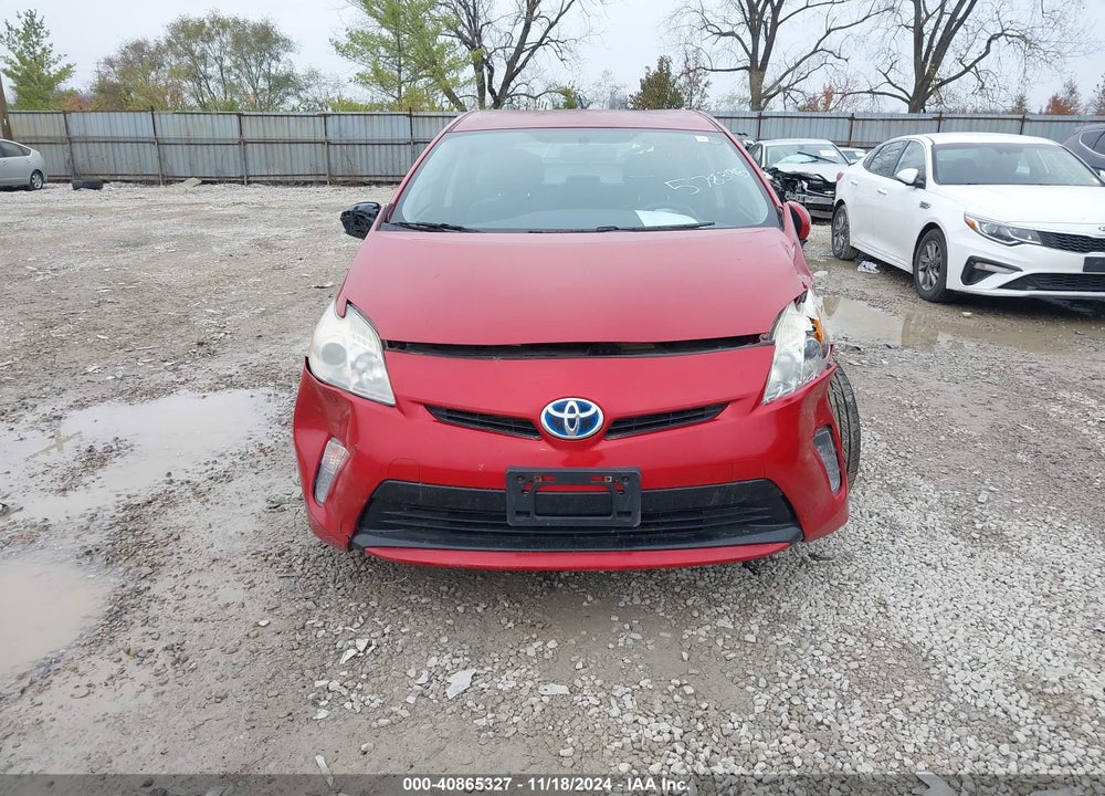 2013 TOYOTA PRIUS TWO VIN: JTDKN3DUXD5578396
