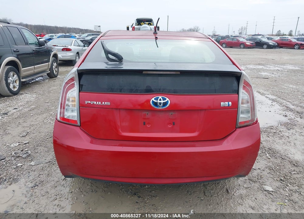 2013 TOYOTA PRIUS TWO VIN: JTDKN3DUXD5578396