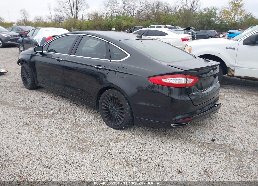 2014 FORD FUSION TITANIUM VIN: 3FA6P0K96ER137510