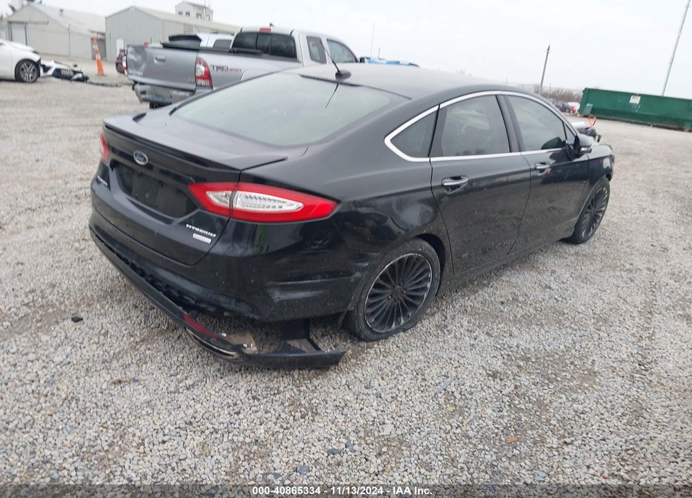 2014 FORD FUSION TITANIUM VIN: 3FA6P0K96ER137510