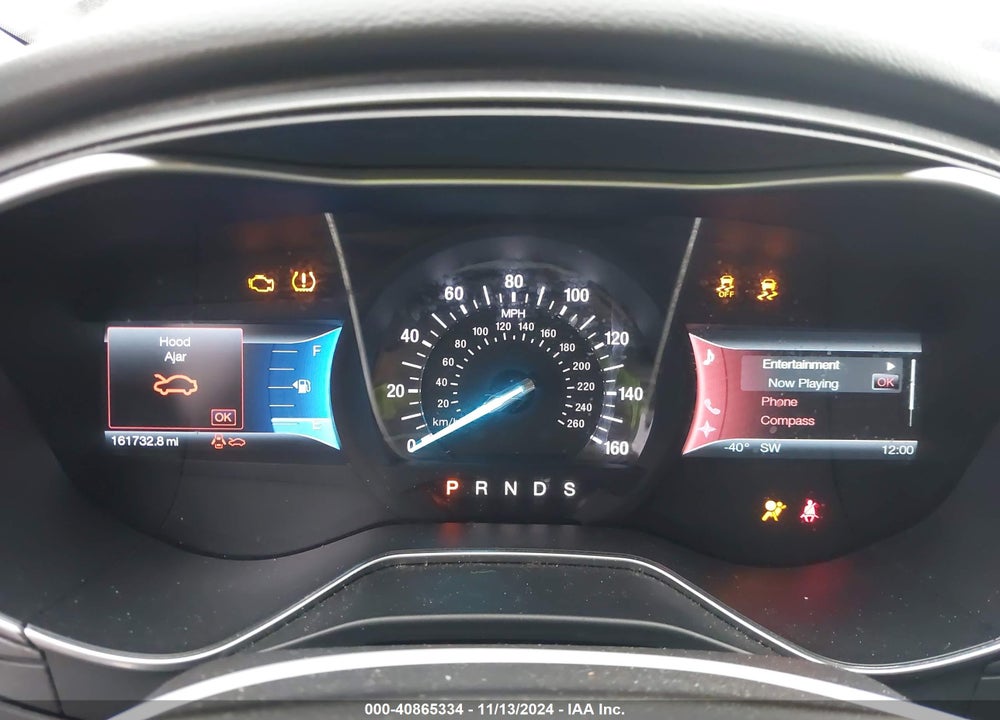 2014 FORD FUSION TITANIUM VIN: 3FA6P0K96ER137510