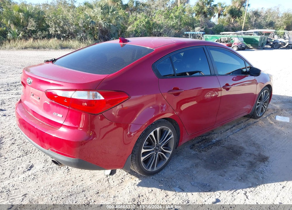 2015 KIA FORTE EX VIN: KNAFX4A85F5306587