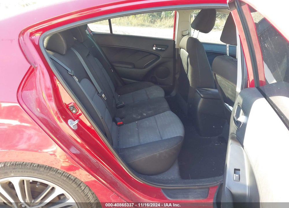 2015 KIA FORTE EX VIN: KNAFX4A85F5306587
