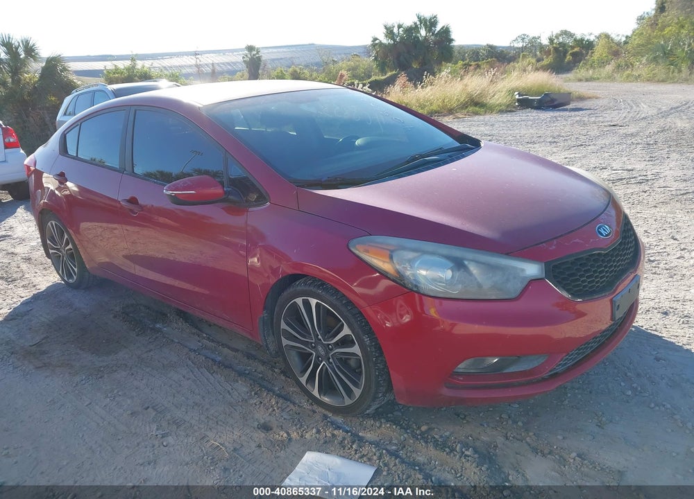 2015 KIA FORTE EX VIN: KNAFX4A85F5306587