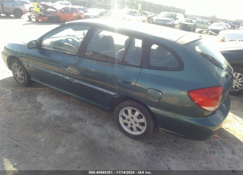 2003 KIA RIO CINCO VIN: KNADC165536138293