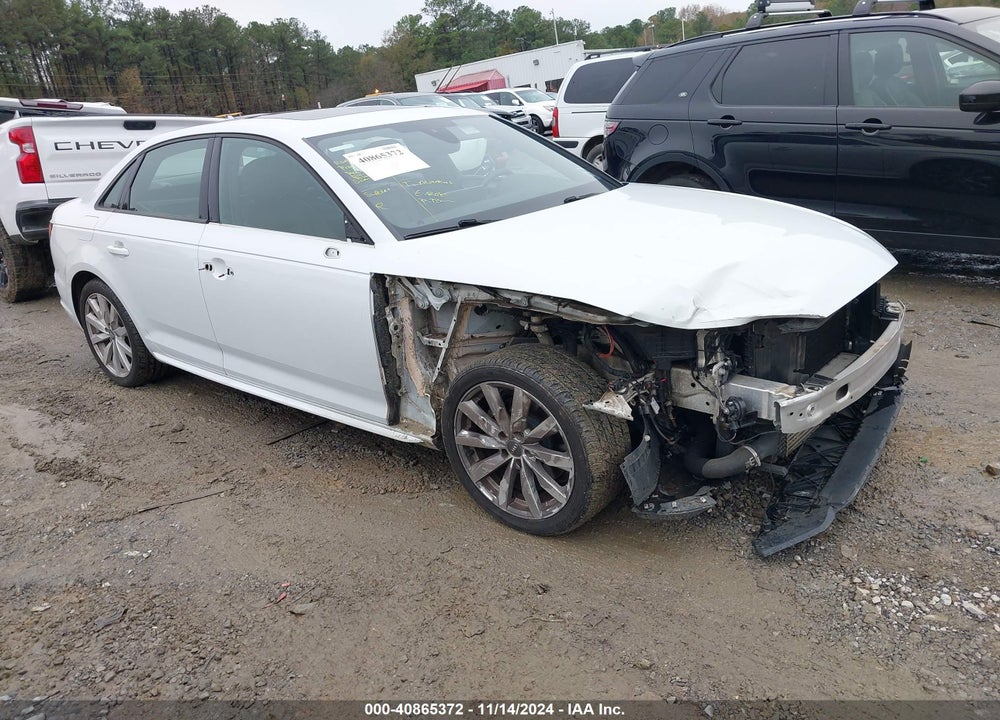 2018 AUDI A4 2.0T TECH ULTRA PREMIUM/2.0T ULTRA PREMIUM VIN: WAUKMAF42JA219466