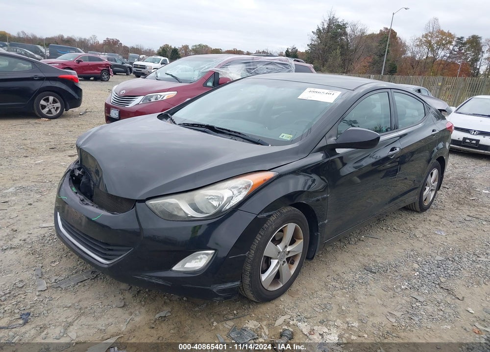 2013 HYUNDAI ELANTRA GLS VIN: 5NPDH4AE1DH273212