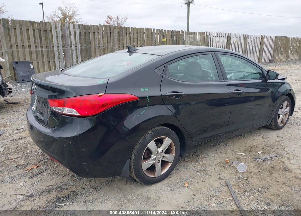 2013 HYUNDAI ELANTRA GLS VIN: 5NPDH4AE1DH273212