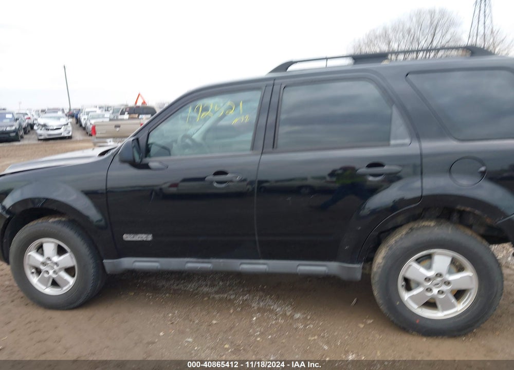 2008 FORD ESCAPE XLS/XLS MANUAL VIN: 1FMCU02Z98KA46533