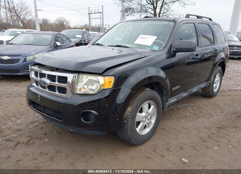 2008 FORD ESCAPE XLS/XLS MANUAL VIN: 1FMCU02Z98KA46533