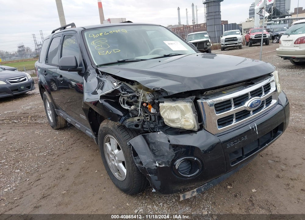 2008 FORD ESCAPE XLS/XLS MANUAL VIN: 1FMCU02Z98KA46533