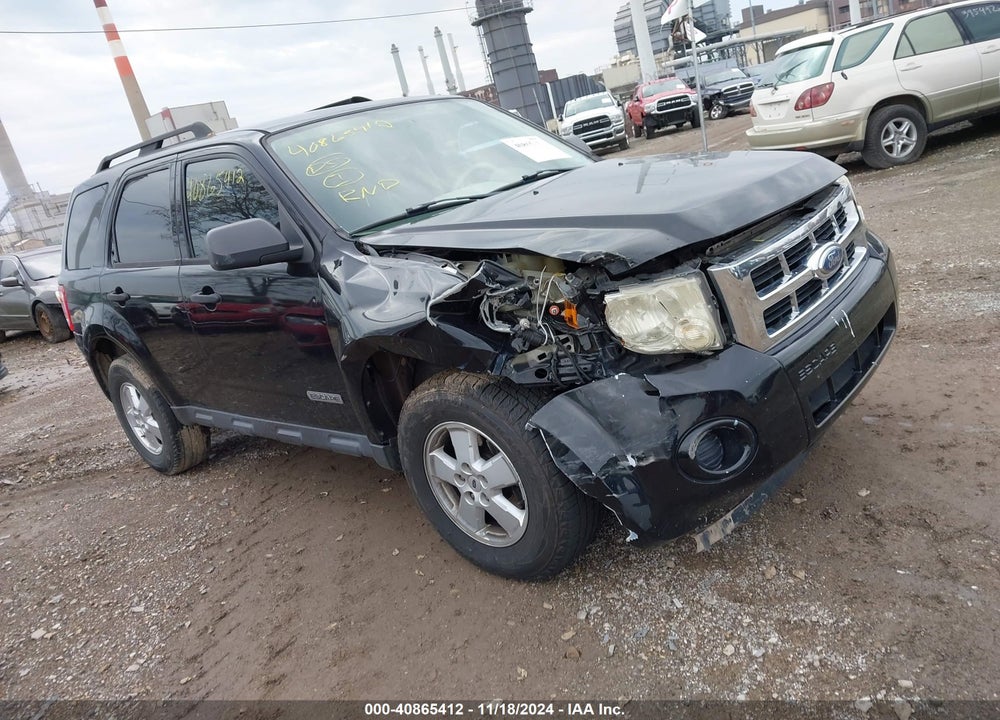 2008 FORD ESCAPE XLS/XLS MANUAL VIN: 1FMCU02Z98KA46533