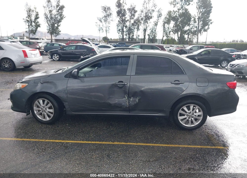 2010 TOYOTA COROLLA LE VIN: 2T1BU4EE5AC412575