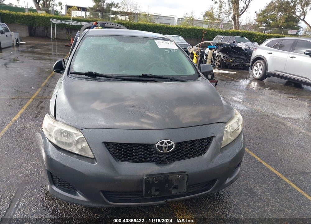 2010 TOYOTA COROLLA LE VIN: 2T1BU4EE5AC412575