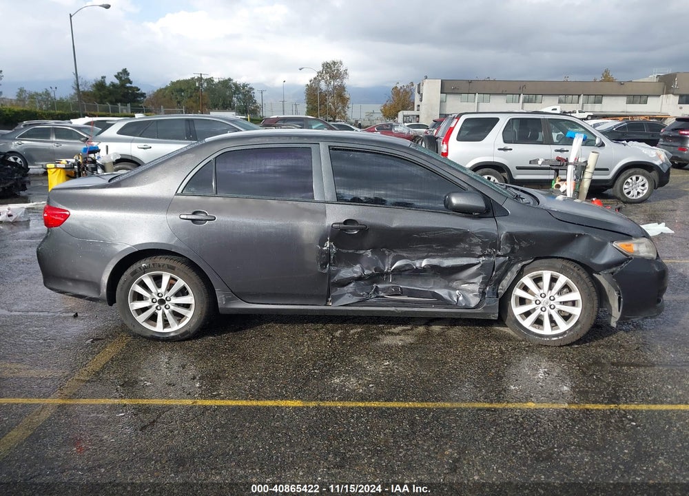 2010 TOYOTA COROLLA LE VIN: 2T1BU4EE5AC412575