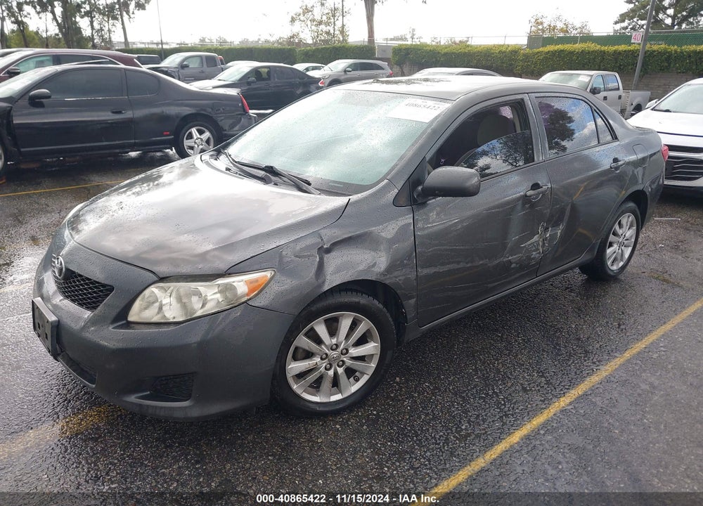 2010 TOYOTA COROLLA LE VIN: 2T1BU4EE5AC412575