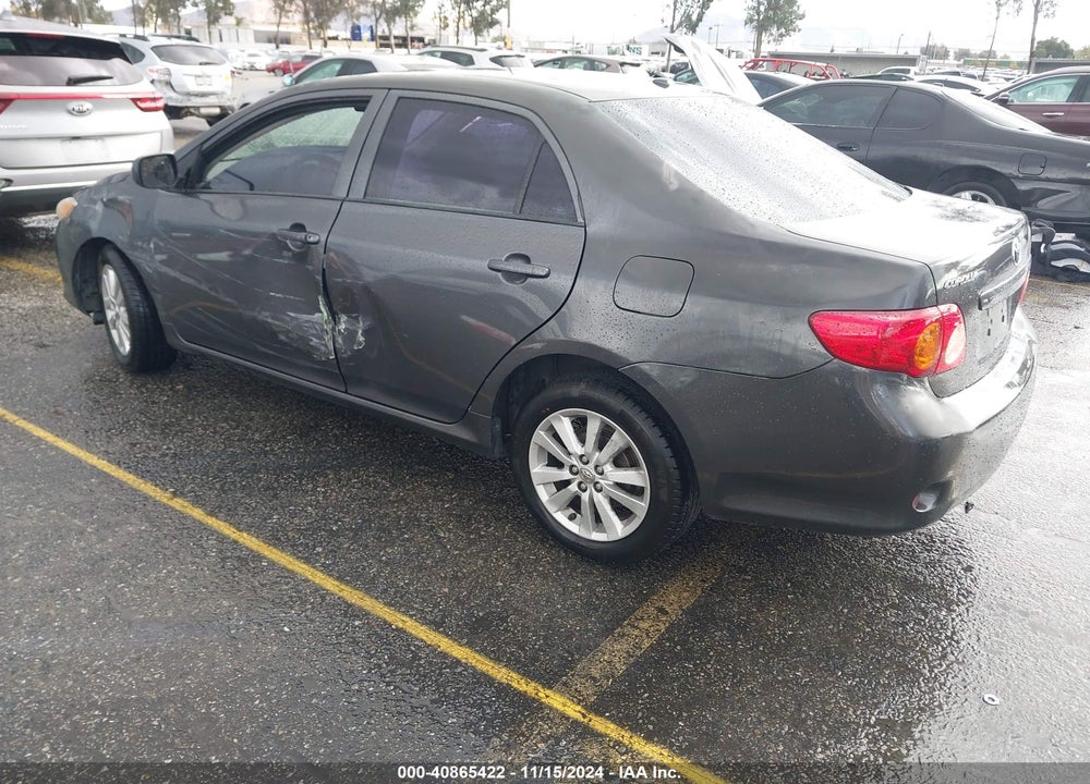 2010 TOYOTA COROLLA LE VIN: 2T1BU4EE5AC412575