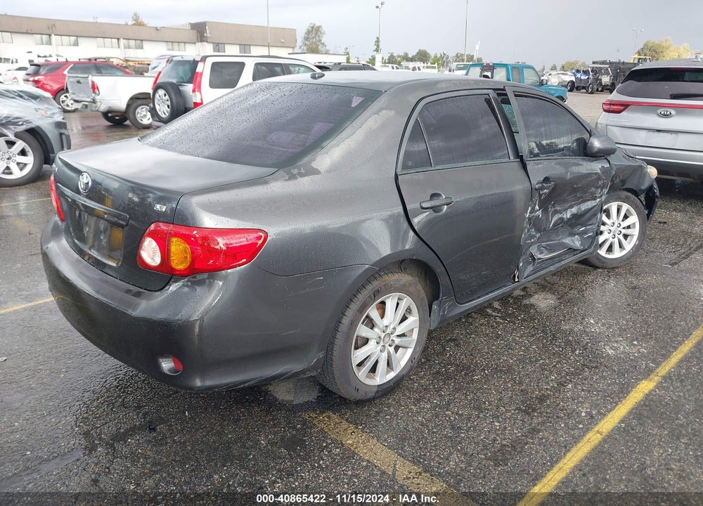 2010 TOYOTA COROLLA LE VIN: 2T1BU4EE5AC412575
