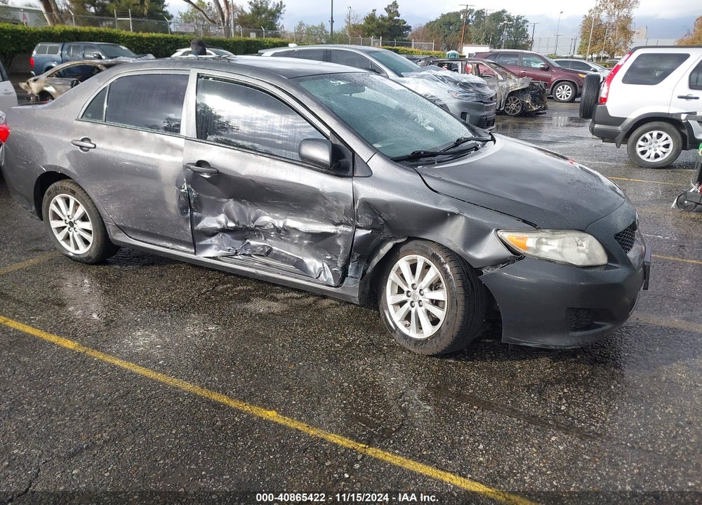 2010 TOYOTA COROLLA LE VIN: 2T1BU4EE5AC412575
