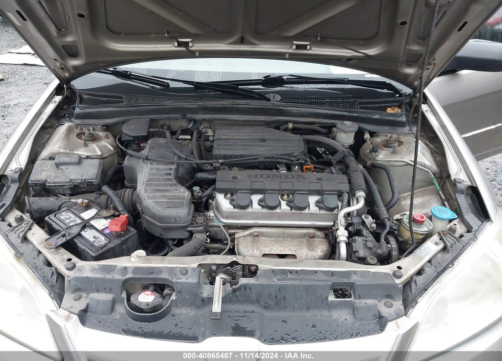2004 HONDA CIVIC LX VIN: 1HGES16564L014886