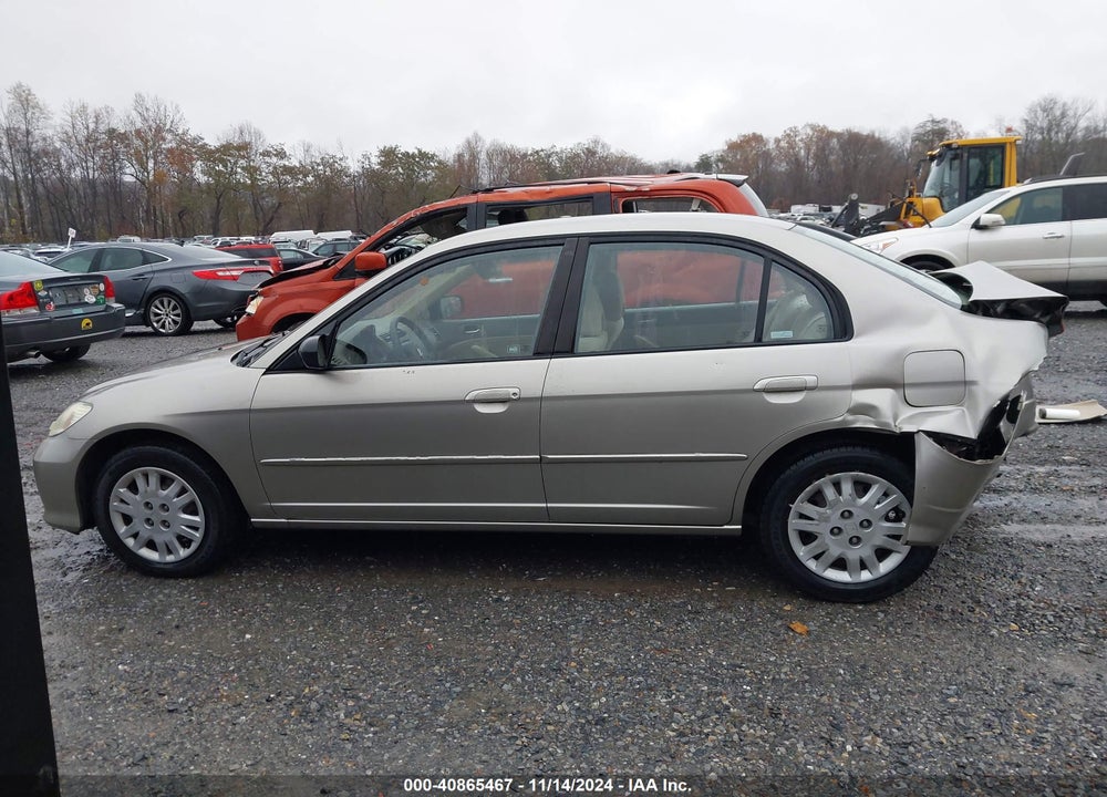 2004 HONDA CIVIC LX VIN: 1HGES16564L014886